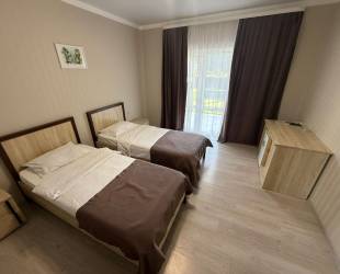 Просторный двухместный номер с 2 отдельными кроватями