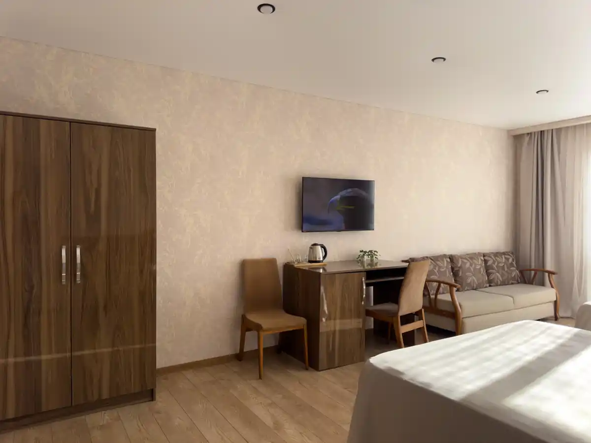 Четырехместный однокомнатный Сьют с балконом