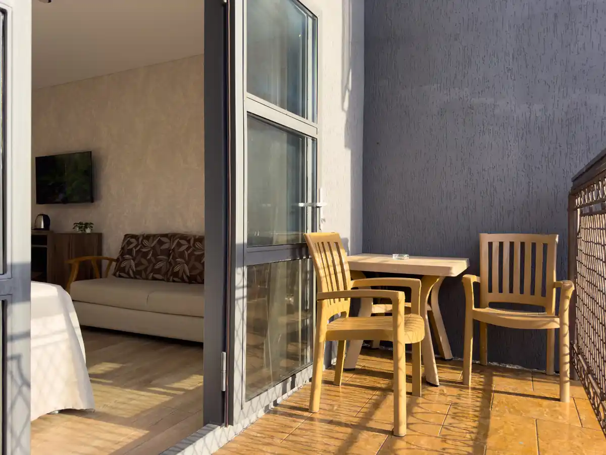 Четырехместный однокомнатный Сьют с балконом