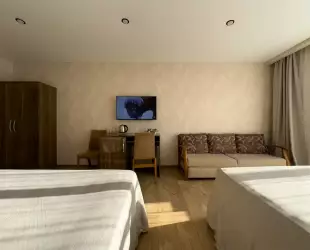 Четырехместный однокомнатный Сьют с балконом