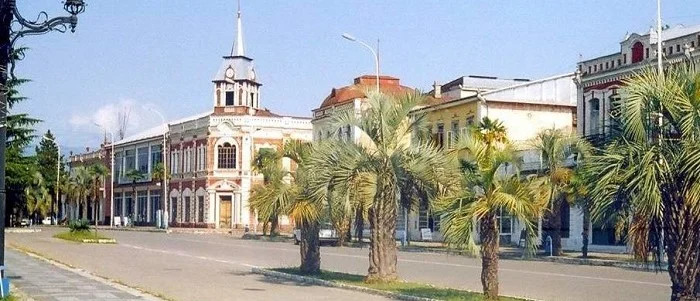 Изображение города Гудаута в Абхазии